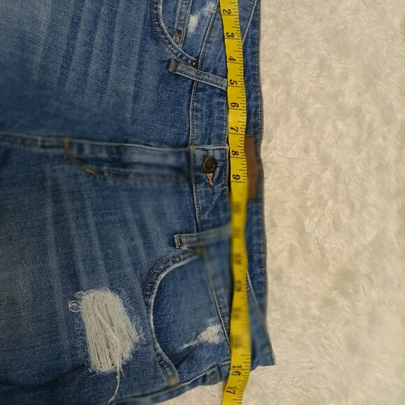 Joe's Jeans Womens Blue Distressed Denim Cut Off Shorts W29 - Picture 4 of 9